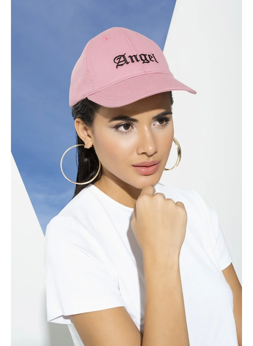 For You Accessories Angel Embroidered Peaked Baseball Cap S27111