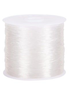 Generic 100m 0.6mm Clear Fishing Line Invisible Nylon Thread Jewelry String Wire Beading Cords String for Seed Beads Jewellery Bracelet Making Party Decor Ornament Hanging  - Image 4