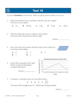 11+ GL 10-Minute Tests: Maths Mental Arithmetic - Ages 10-11 (with Online Edition)  - Image 4