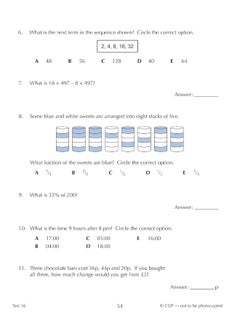 11+ GL 10-Minute Tests: Maths Mental Arithmetic - Ages 10-11 (with Online Edition)  - Image 5