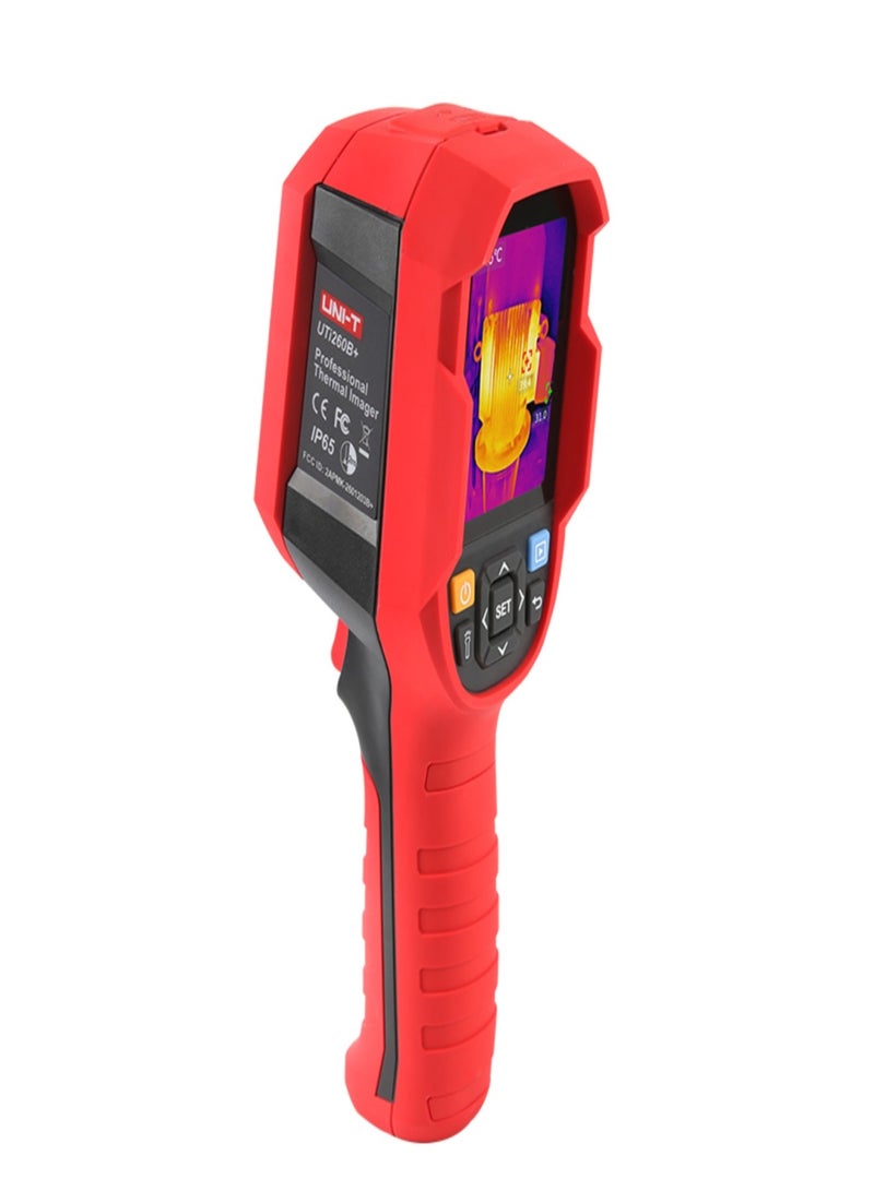 UNI-T UTi260B+ Thermal Camera Imager 49152Pixels 256x192 IR Resolution Handheld Infrared Camera Thermal Imaging IP65 2 Meter Drop Rechargeable - Image 1