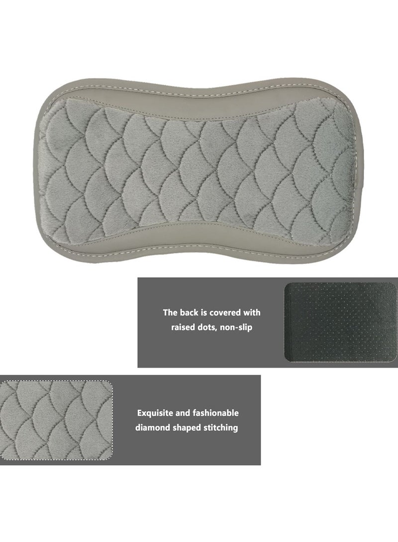 MOB High Quality Car Armrest Cushion Handrail Pad Soft and Comfortable For Car Cushion Pad 1 Pcs Grey - Image 3