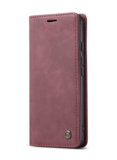 CaseMe CaseMe Google Pixel 6 Pro Case Wallet, for Google Pixel 6 Pro Wallet Case Book Folding Flip Folio Case with Magnetic Kickstand Card Slots Protective Cover - Wine  - Image 2