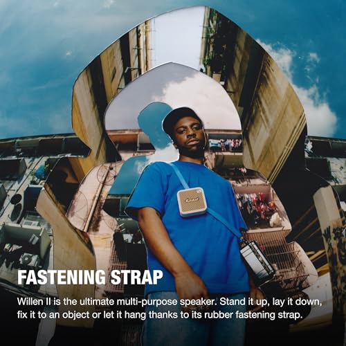 Marshall Willen II Bluetooth Portable Speaker - Cream - Image 2