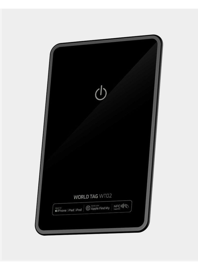 RAVOZ World Tag WT02 Made For Apple (MFI Certified) | Works with Apple Find My | NFC Supported | Left Behind Notification | Wireless Charging | Real Time Tracking | Geofence Alert | Slim Wallet size | IP68 Waterproof and Dust resistant. - Image 2