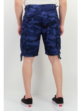 Men Camouflage Cargo Shorts, Blue Camo - pzsku/Z3D668060B5A3E5EDA640Z/45/_/1738074233/cc69d5d1-4dc9-41f7-a652-dbf4d992ab71