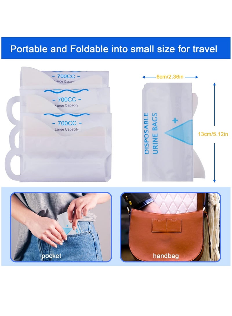 SOLARAE 10 Pcs Disposable Allantoic Bags, Camping Bags, 700ml Unisex Allantoic Bags, Travel Toilets, Allantoic Bags, Traffic Jams, Emergency Portable Toilets, Small Bee Bags - Image 5