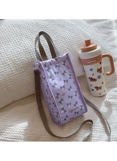 General Sanrio cute cartoon thickened anti-drop cup bag braised beaker set cross-body mobile phone coin purse  - Image 1