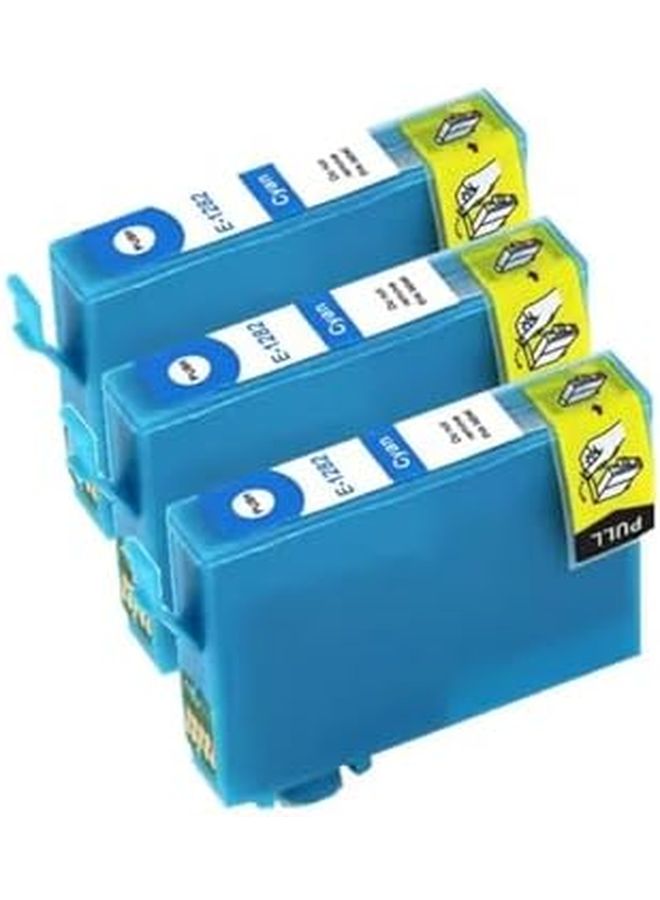 مجموعة خراطيش الحبر السماوي المتوافقة T1281 T1282 T1283 T1284 T1285 للطابعات Stylus S22 SX125 SX130 SX230 SX235W SX420W SX425W SX430W SX435W - Image 1