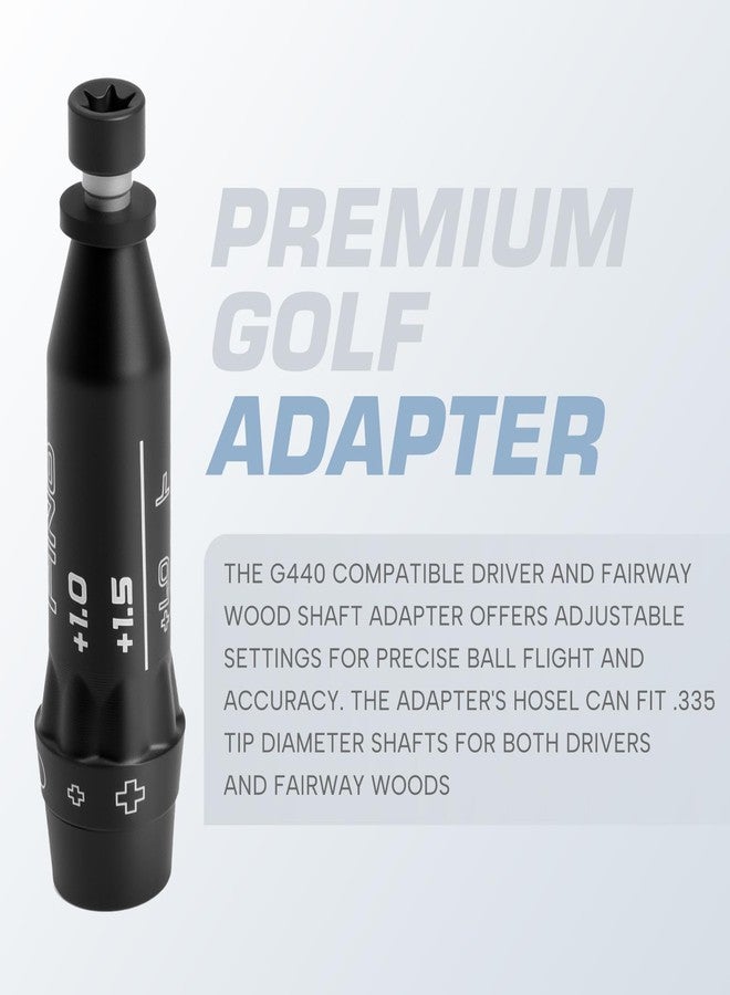 Acebirdie .335 Tip Golf Shaft Adapter Sleeve Compatible with Ping G440 Driver Head Fairway Wood Right Hand(0.335/0.350) - Image 4