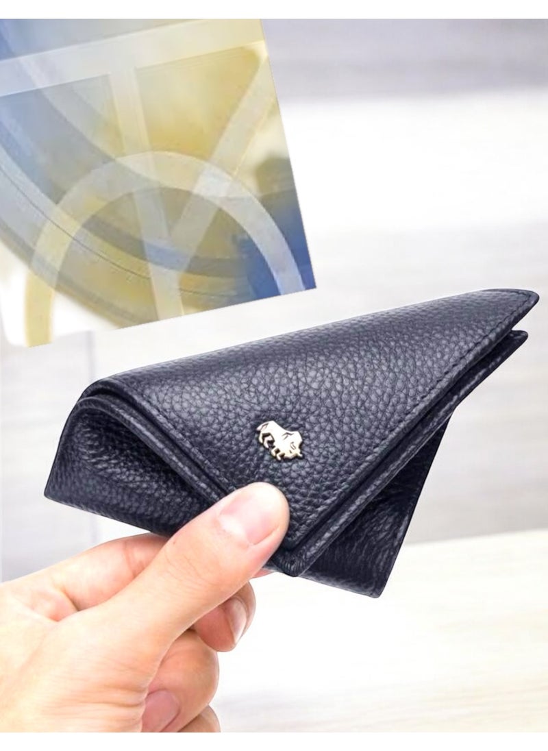 bison denim Luxury Genuine Leather Wallet For Men  - Image 1