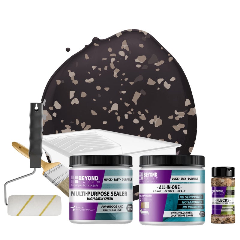 Beyond Paint Countertop Makeover Refinishing Kit, Charcoal - Image 1