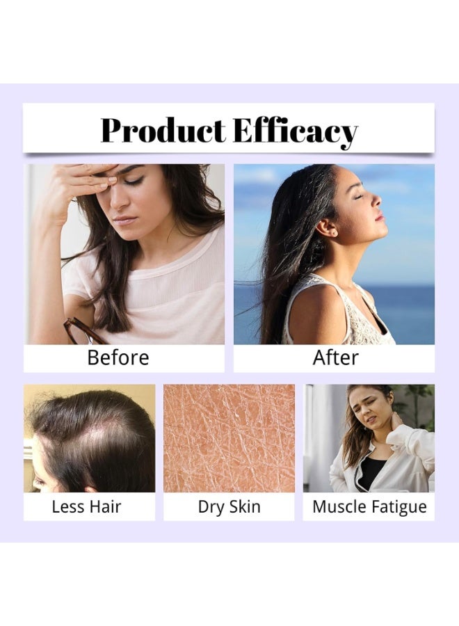 وودسليب زيوت التدليك لعلاج التدليك، للتاريخ ليلا، لألم العضلات، زيت الجسم Gua Sha Relaxing Body، الزيت الطبيعي لشعر الجلد -الزنجبيل - Image 4