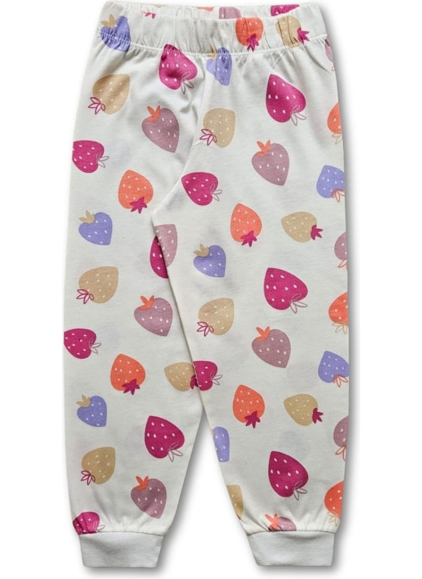 Strawberry Patterned Cotton Girls Pajama Set – Soft and Comfortable - pzsku/Z3D671B7DB2CA326A6157Z/45/_/1741272229/18ff765a-e067-4ac9-889d-685af3a8755d