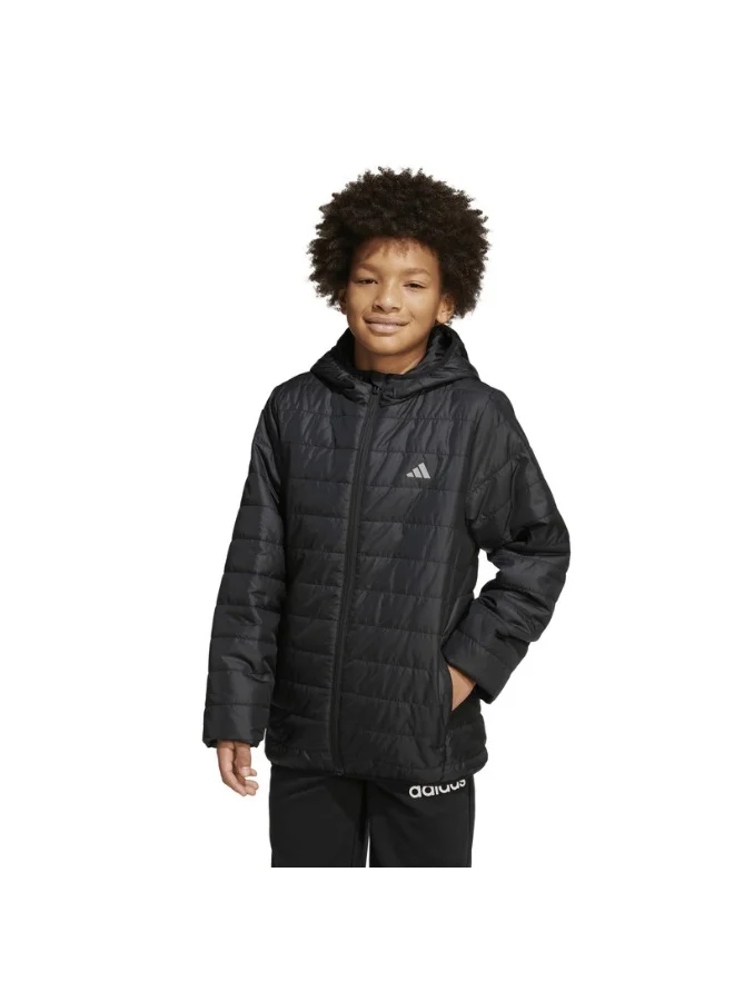 adidas Adidas J Ess L Pad Jkt Black Jacket Jackets For Kids