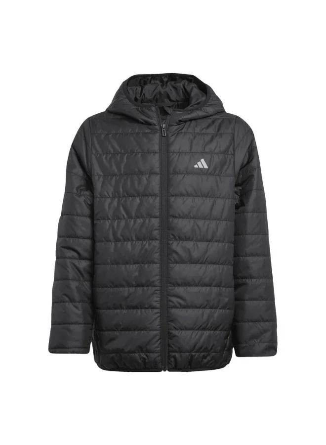 adidas Adidas J Ess L Pad Jkt Black Jacket Jackets For Kids