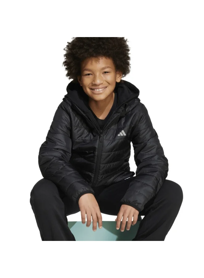 adidas جاكيت جيه إس إل باد أسود للأطفال