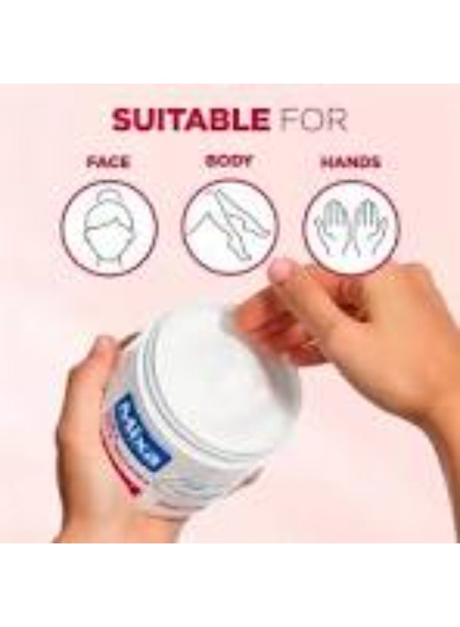 مكسا كريم ميكسا لتجديد البشرة مع اليوريا والنياسيناميد للبشرة الجافة والخشنة وغير المتساوية، يصلح وينعم مرطب للجسم واليدين والوجه، إصلاح سيكا باليوريا 400 مل - Image 2