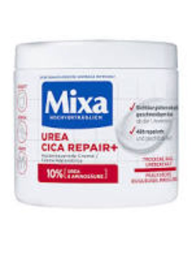 مكسا كريم ميكسا لتجديد البشرة مع اليوريا والنياسيناميد للبشرة الجافة والخشنة وغير المتساوية، يصلح وينعم مرطب للجسم واليدين والوجه، إصلاح سيكا باليوريا 400 مل - Image 3