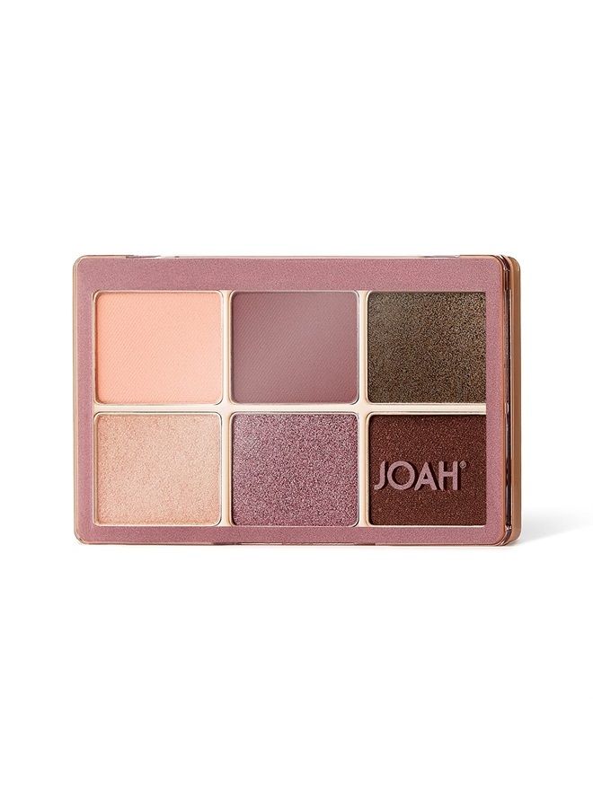 Eyeshadow Palette, Escapades Eye Makeup, 6 Shades, Richly Pigmented, Long Lasting Powder Shadow in Matte & Shimmer Finishes, Korean Beauty Palettes, Lavender Fields