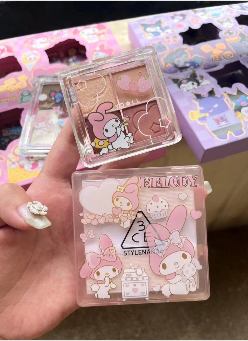 Sanrio مجموعة ملصقات، 100 ورقة صغيرة قطعة صغيرة من PET شفافة لشخصية كرتونية على شكل زهرة حيوان مزخرفة لسجل القصاصات للمذكرات والحرف الفنية اليدوية والألبوم والمخططين والتقويمات والدفتر  - Image 5