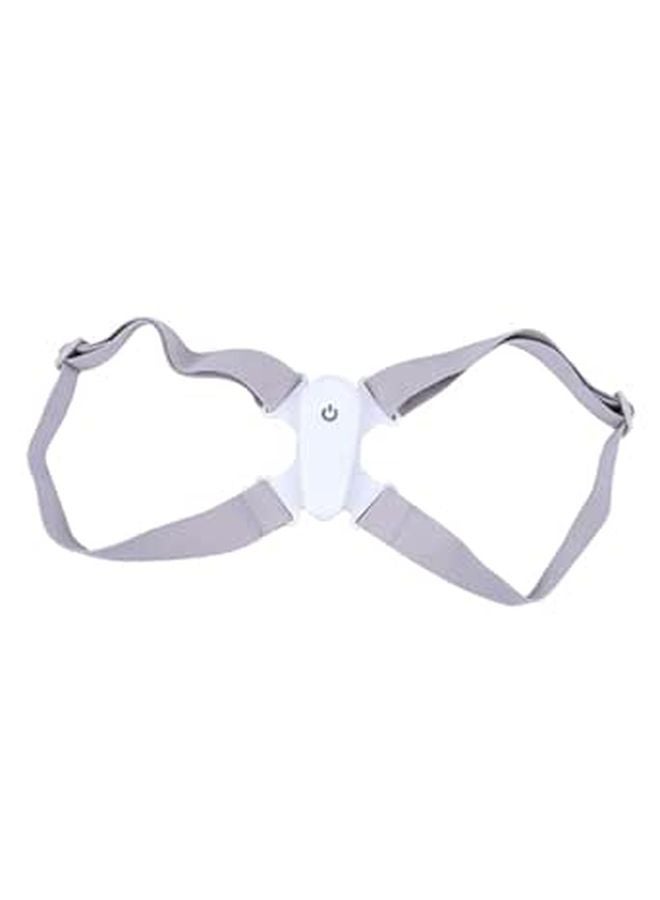 Adjustable Posture Corrector Belt With Sensor Vibration Reminder For Adults Black - Image 1