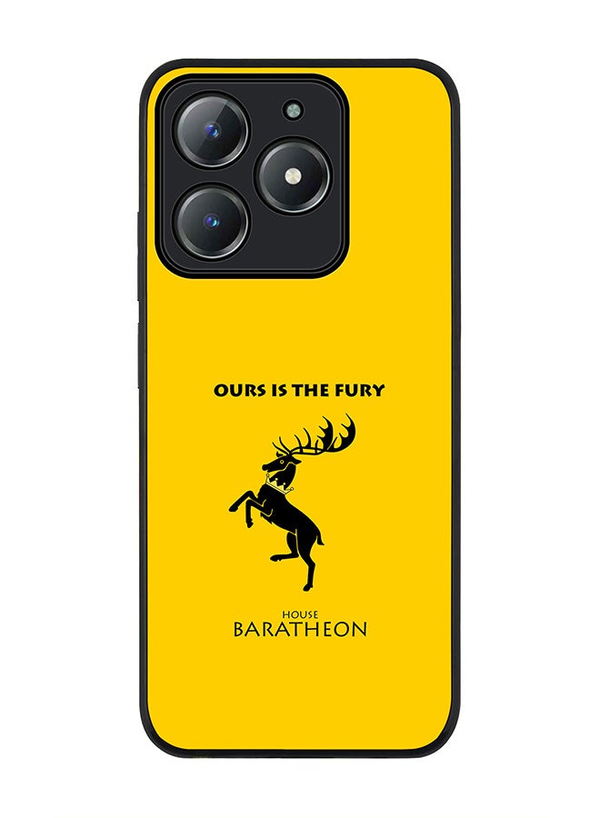 Stylizedd For Realme C63 / Realme C61 4G Case,Slim fit Camera Protection, Shockproof Thin Phone cover  - GOT House Baratheon - Image 1