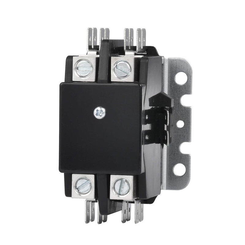 SunLee 2 Pole 40 Amp 208/240Vac Coil UL Recognized A2L Compliant Definite Purpose Contactor Heavy Duty HVAC Replacement for 30A & 40A AC Units, Condensers, Heat Pumps Equivalent to 45GG20AG C240C - Image 1