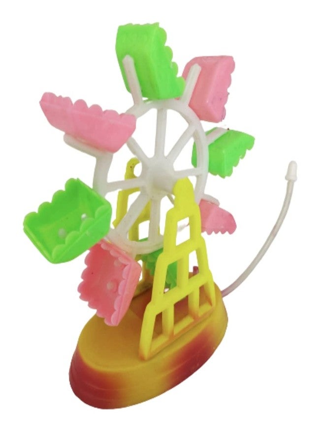 Mistletoe Product Ferris Wheel Fish Tank Decor Drive Fish Tank Toy Aquarium Ornament Decor Laterite Unplanted Substrate Color May Vary - Image 1