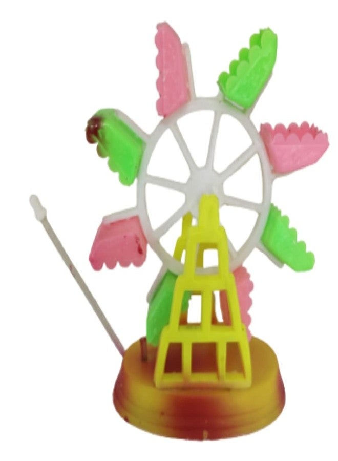 Mistletoe Product Ferris Wheel Fish Tank Decor Drive Fish Tank Toy Aquarium Ornament Decor Laterite Unplanted Substrate Color May Vary - Image 3