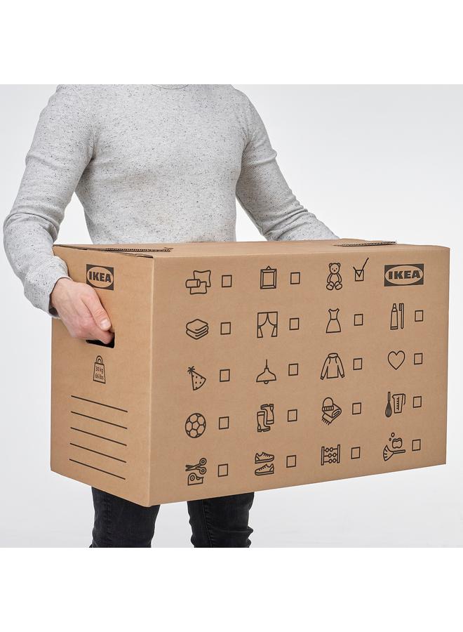 Zaboon Moving Box, Brown, 64X34X40 Cm/80 L  - Image 2