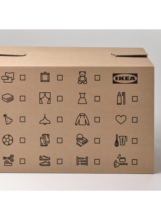 Zaboon Moving Box, Brown, 64X34X40 Cm/80 L  - Image 4