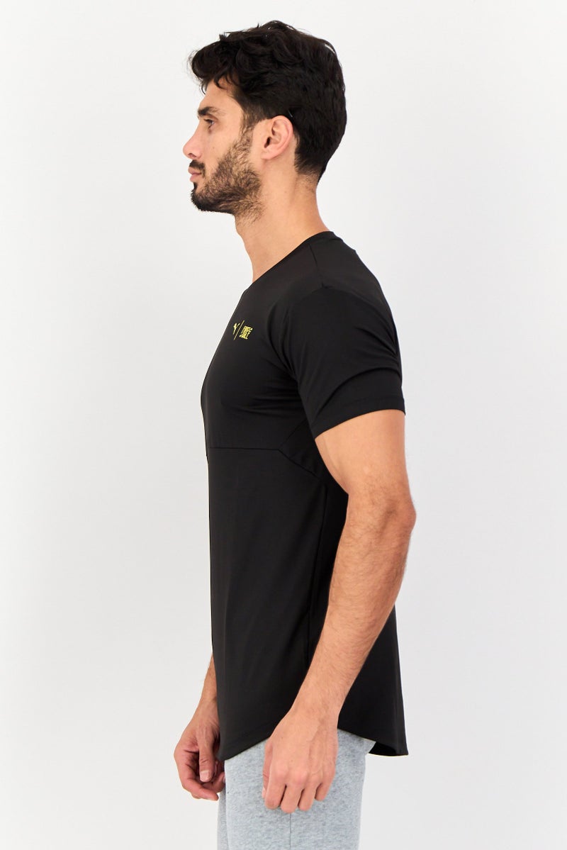 PUMA تي شيرت تدريب قصير الأكمام للرجال، رياضي، أسود - Image 4