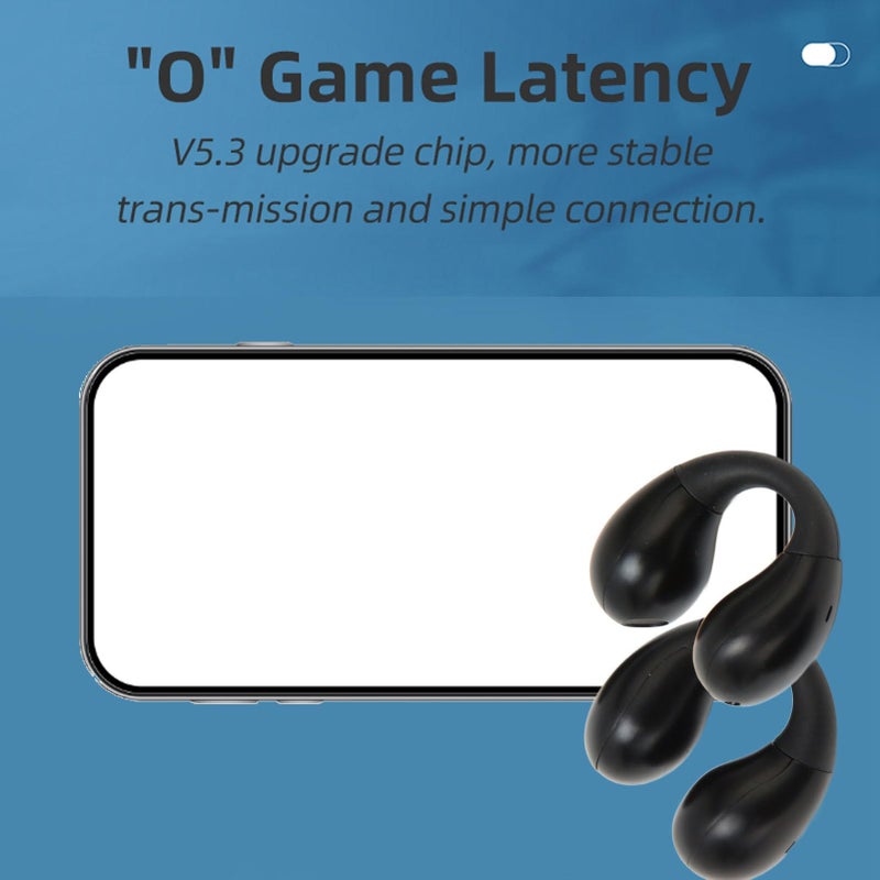 X9 مترجم سماعة أذن أسود يدعم 144 لغة ترجمة فورية تواصل وجهاً لوجه عمر بطارية طويل - Image 3