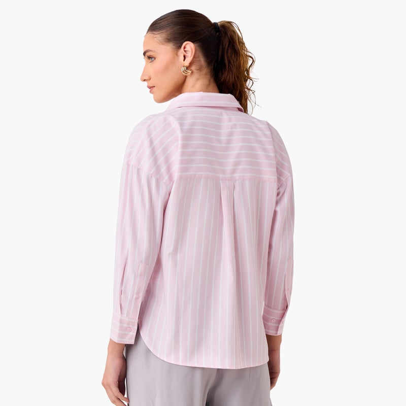 سبلاش فيڤ قميص أكسفورد مقلم بقصة عادية - Image 3