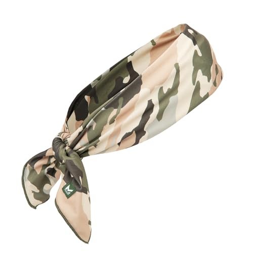 MISSION Cooling Bandana- Lightweight & Breathable - Cools Up to 2 Hours - UPF 50 Sun Protection - Machine Washable (Classic Camo Safari) - Image 2