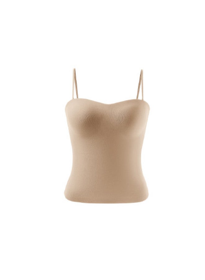 ubras Antibacterial Cool-Touch 3D Seamless Bandeau Bustier Backless Tank Top For Outerwear - Image 1