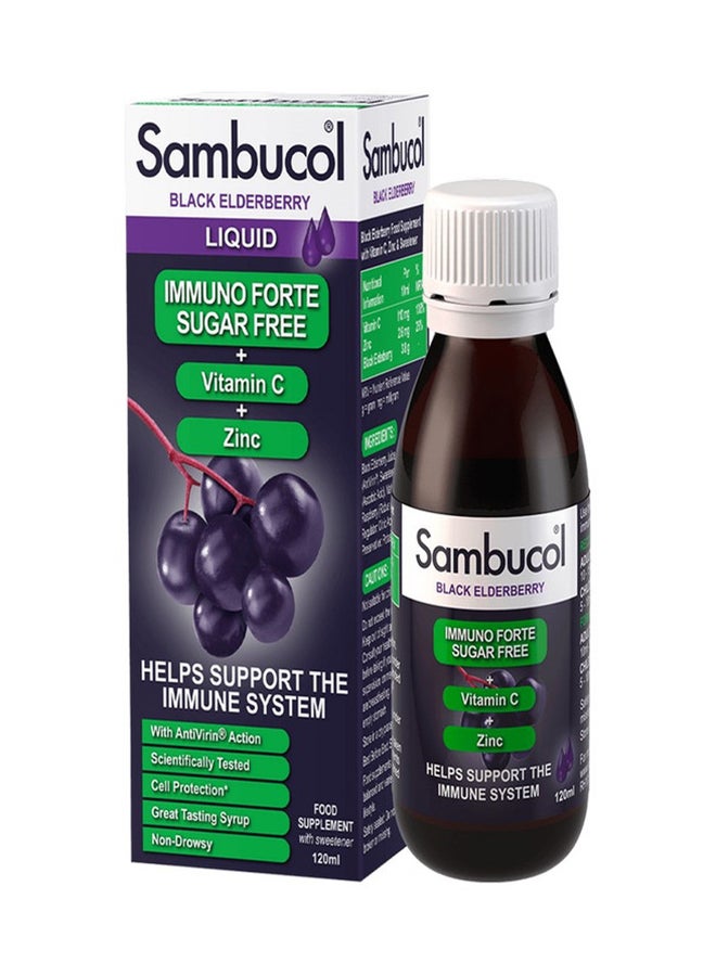 Sambucol خالي من السكر 120 مل - Image 3
