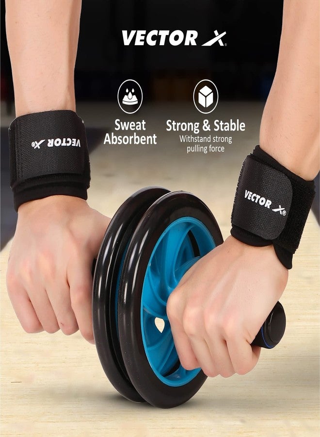 Vector X WB-100 Neoprene Wrist Belt/Support Wrist Wraps for Fitness | Wrist Support Prevention Wrist Pain (Pack of 2) - Image 4