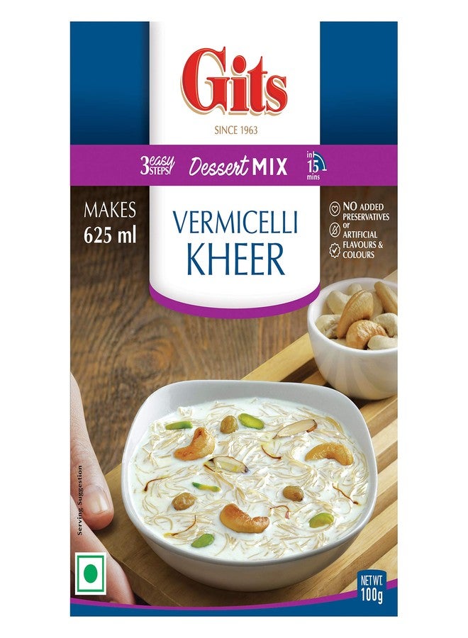 Gits Vermicelli Kheer Indian Sweet Dessert Mix, 400g (Pack of 4) - Image 2