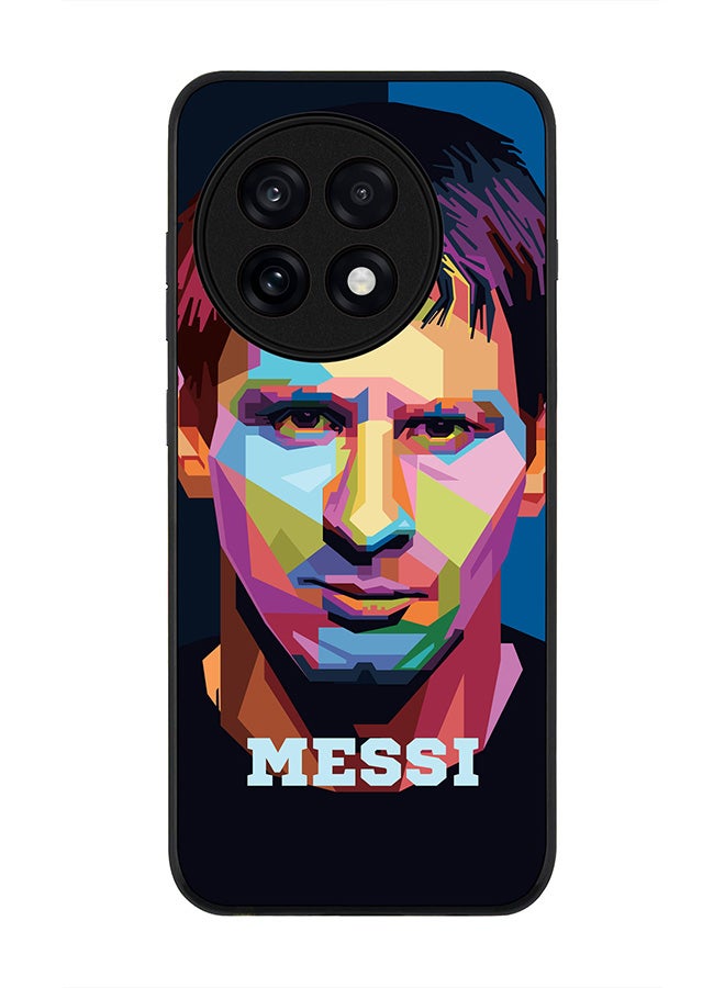 Stylizedd For OnePlus 13R / Ace 5 Pro Case,Slim fit Camera Protection, Shockproof Thin Phone cover  - Poly Messi - Image 1