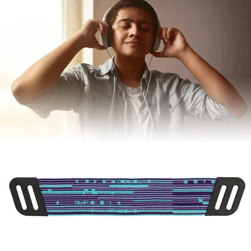 Replacement Headbands Purplish Blue Sturdy Durable Comfortable Fabric Headphone Headband Straps - Easy Installation Gaming Headset Straps for Logitech G733 Wireless and G335 Wired Gaming Headsets - Image 2