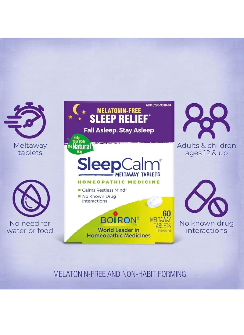 SleepCalm Sleep Aid for Deep, Relaxing, Restful Nighttime Sleep - Melatonin-Free and Non Habit-Forming - 60 Count - pzsku/Z3D68C8C44ABC7235744DZ/45/_/1727184528/5c7b925e-5507-4ded-a462-a891a6558640