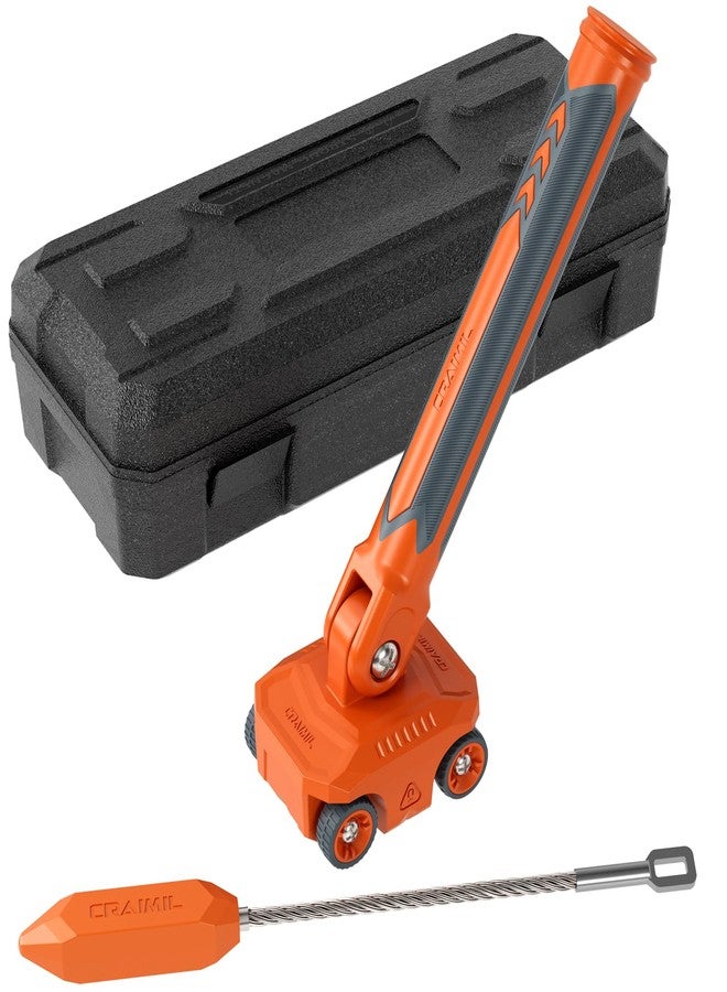 Craimil Magnetic Wire Puller for Electrical Wiring - Rare-Earth Magnets, Stainless-Steel Leader for Easy Cable Pulling in Walls & Tight Spaces, Doubles as Stud Finder, Includes High-Quality Hard Plastic Case - Image 1