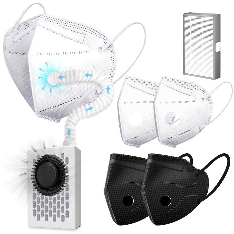Breathe easierPersonal Wearable Maskes with Fan