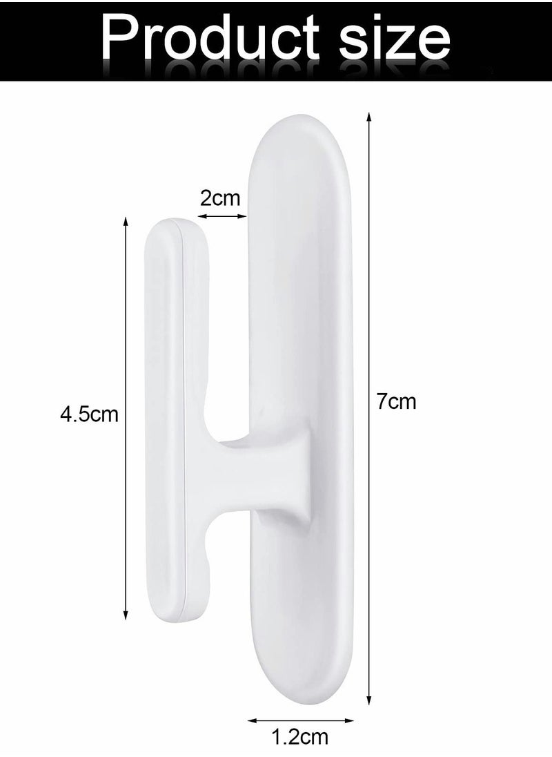 Excefore - Blind Cord Winder, 8 PCS Safety Window Wall Hook Wrap Cleats Blinds String Holder - Image 1
