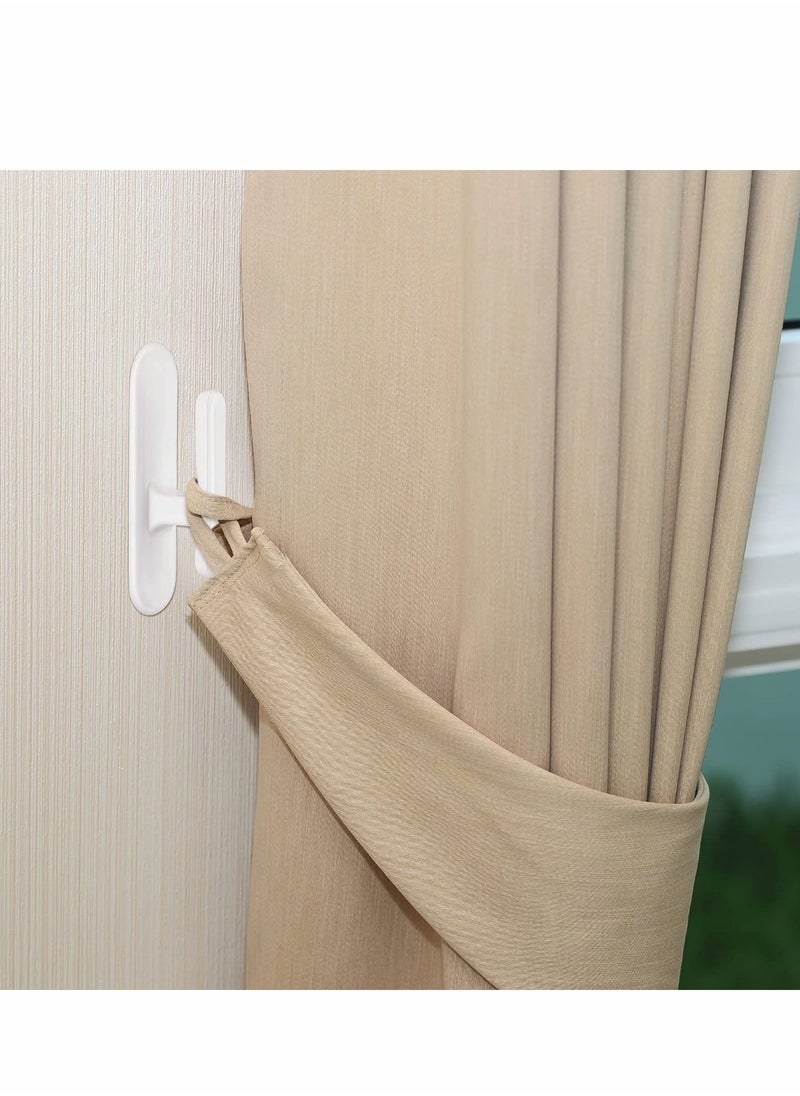 Excefore - Blind Cord Winder, 8 PCS Safety Window Wall Hook Wrap Cleats Blinds String Holder - Image 1