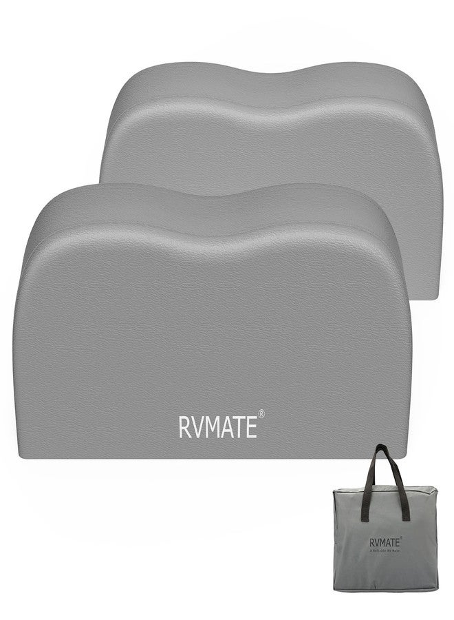 RVMATE أغطية إطارات RVMATE RV رمادية 2730 عبوة من قطعتين - Image 1