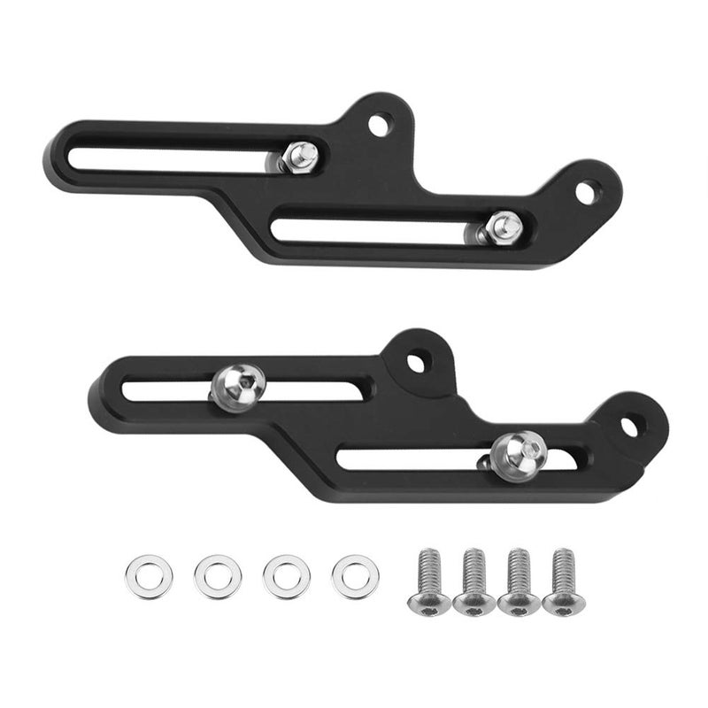 ARAMOX Windscreen Adjusters Motorcycle Windshield Adjusters Bracket for 20122015 Black