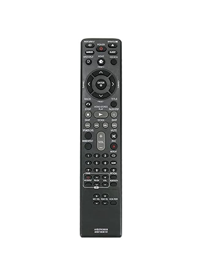 Zaboon - New Akb37026858 Akb73636101 Remote Fit For Lg Home Theater System Lht854 Lhd756 Dh6520T Ht805Sh Ht904Pa Ht805Tq Ht806Th Dh7520T Dh7530T Ht906Ta Ht-904Sa Sh85Tq-S Sh85Tq-C Sh85Tq-W Dh7530Tw Hb906Sbpd - Image 1